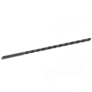 HSS Extra Long Drill Bit 9/64" x 12" Qualtech Straight Shank-0