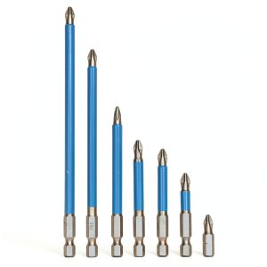 Magnetic Drill Bits Set Anti Slip Design 7pcs Extra Long Alloy Steel-0
