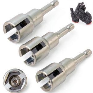 Hurricane Shutter Drill Bit HSXSS Long Hex Wing Nut Driver-0