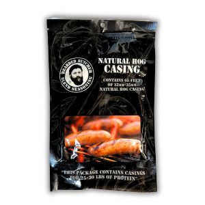 Bearded Butchers Natural Hog Casings 32-35mm for Sausage Making-0
